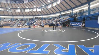 174 lbs 7th Place Match - Robert Cazares, Colby Community College vs Derek Truman, Barton