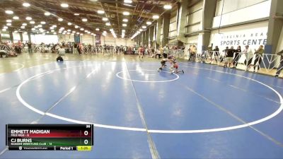 64 lbs Rd# 10- 4:00pm Saturday Final Pool - CJ Burns, Ranger Wrestling Club vs Emmett Madigan, Mile High