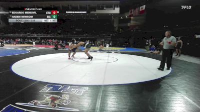 215 lbs Champ. Round 1 - Akeem Newsom, Rio Linda vs Eduardo Mendivil, Atwater