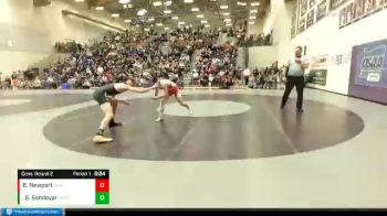 145 lbs Cons. Round 2 - Gavin Sandoval, Crook County vs Brayden Newport, South Albany