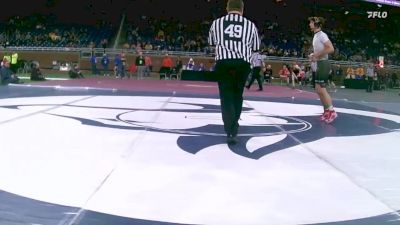 D4-132 lbs Semifinal - Nicholas Sorrow, Hudson vs Mason Childs, Benzie Central