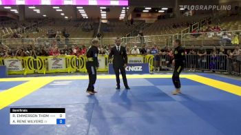 REESE EMMERSON THOMAS vs AWBREE RENE WILYERD 2022 Pan Kids Jiu-Jitsu IBJJF Championship