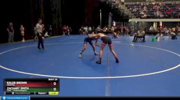 100 lbs Quarterfinal - Kaleb Brown, Pack732 vs Zachary Smith, CIWC / Team Intensity