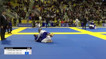 ISADORA BORGES MAGGIONI vs JESSICA CAROLINE COELHO DANTAS 2024 World Jiu-Jitsu IBJJF Championship