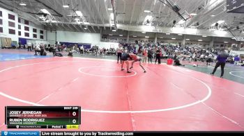 157 lbs Champ. Round 2 - Josey Jernegan, University Of Saint Mary (KS) vs Ruben Rodriguez, Vanguard University