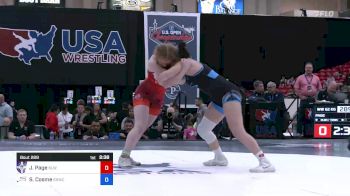 62 kg Semis - Jennifer Page, Nittany Lion Wrestling Club / TMWC vs SaVannah Cosme, Sunkist Kids Wrestling Club