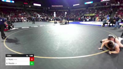 170 lbs Quarterfinal - Jocelyn Yepez, Paramount vs Bianca Pesole, Elk Grove