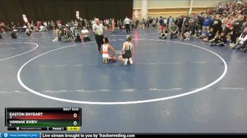 87 lbs Cons. Round 2 - Easton Enyeart, IA vs Vannak Khiev, IL