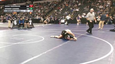 157 lbs Consi Of 16 #2 - Josiah Tessandore, Shadow Hills (SS) vs Anthony Cazarez, Gilroy (CC)