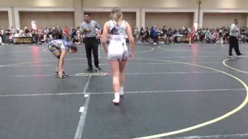 136 lbs Round Of 32 - Jaydarae Nance, Warriors Of Christ vs Mariah Serrato, Beaumont WC