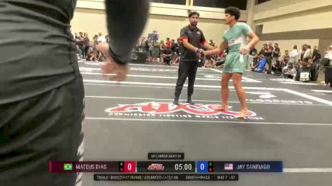 Mateus Dias vs Jay Santiago 2025 ADCC Orlando Open/Youth Trials