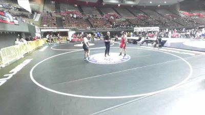 125 kg Cons. Semis - Jacob Larsen, Valley Silverbacks Wrestling Club vs Cuauhtemoc Cervantes, South San Francisco Gator Wrestling