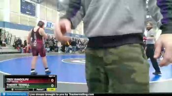 175 lbs Placement (4 Team) - Troy Randolph, East Central vs Thierry Terrell, Bloomington South