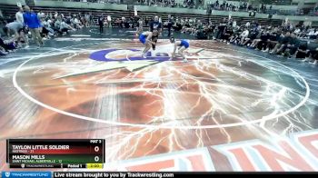 120 lbs Round 3 (4 Team) - Mason Mills, Saint Michael Albertville vs Taylon Little Soldier, Hastings