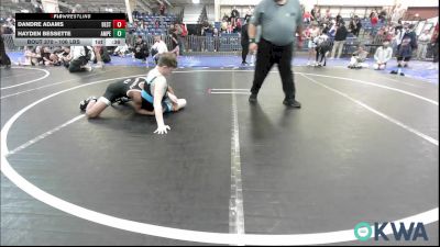 106 lbs 3rd Place - Dandre Adams, Best Trained vs Hayden Bessette, Amped Wrestling Club