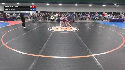 118 lbs Consi Of 8 #1 - Jocelyn Danbe, NJ vs Violet Diaz, IA