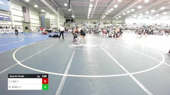 285 lbs Quarterfinal - Landon Lee, NY vs Kyler Kuhn, MO