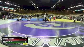 126 lbs Cons. Round 5 - Carter Burgess, Archbishop Rummel vs Nathan McGill, Jesuit