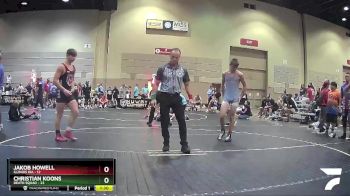 140 lbs Round 1 (4 Team) - Christian Koons, Death Squad vs Jakob Howell, Illinois KIA