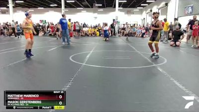 100 lbs Round 7 (8 Team) - Matthew Marenco, Warhawks vs Mason Gerstenberg, PA Alliance Red