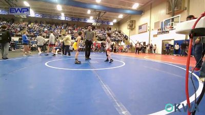 58 lbs Final - Timmy McCall, Fort Gibson Youth Wrestling vs Thomas Sandlin, Vian Wrestling Club