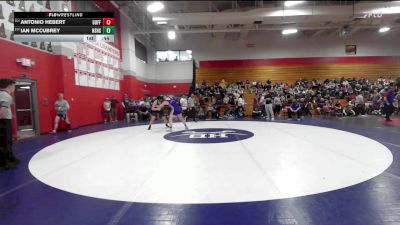 215 lbs Consi Of 8 #2 - Antonio Hebert, Goffstown vs Ian McCubrey, Nashua South