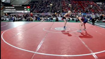 3A 165 lbs Cons. Semi - Ashton Allen, Firth vs Jacob Shaw, New Plymouth