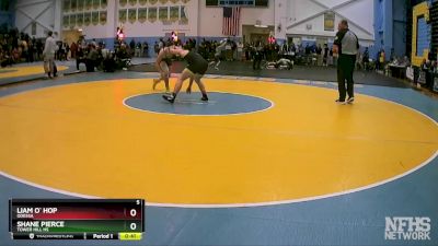 157 lbs Cons. Round 1 - Liam O` Hop, Odessa vs Shane Pierce, Tower Hill Hs