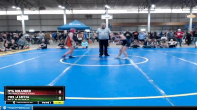 112 lbs Quarterfinal - Stella Merja, Malad Middle School vs Mya Bolander, Taylorview Middle School