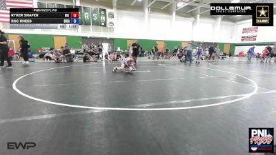 70 kg Rr Rnd 5 - Ryker Shafer, Big Game Wrestling Club vs Roc Rhees, Greater Heights Wrestling