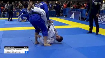 PEDRO HENRIQUE PINHEIRO MACHADO vs FARIS DEAN BENLAMKADEM 2023 European Jiu-Jitsu IBJJF Championship