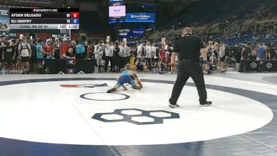 106 lbs Cons. Rd Of 64 - Ayden Delgado, New York vs Eli Gentry, Tennessee