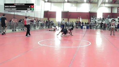 157 lbs Quarterfinal - Shea Morris, N vs Emrick Henry, Danbury