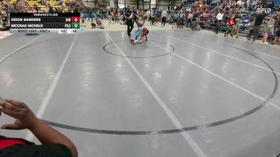 Round 3 - McCrae Nickels, Pony Hills (Wessington Springs vs Keion Sanders, Sturgis Youth Wrestling