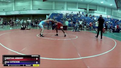 165 lbs Semifinal - Christian Arberry, IN vs Kole Katschor, MI