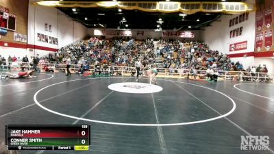 138 lbs Quarterfinal - Jake Hammer, Pinedale vs Conner Smith, Green River