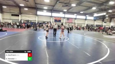 123 lbs Semifinal - Josie McEuen, AZ Heat vs Brylee Colwell, Eastmark