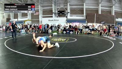 126 lbs Cons. Round 3 - Ryan Dugan, Colorado vs Uriel Castillo, Utah