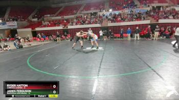 285 lbs Placement (4 Team) - Ryder Hatton, Lubbock Cooper vs Jaden Ferguson, Burleson Centennial