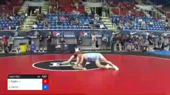 100 lbs Consi Of 32 #2 - Iziah Tusler, Oklahoma vs Joseph Curry, Ohio