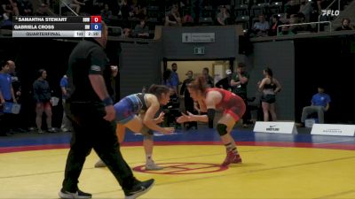 57kg Quarterfinal - Samantha Stewart, Black Bears WC vs Gabriela Cross, Dinos WC