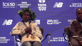 Mary Keitany was not thinking about the course record