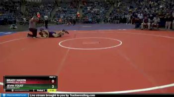 5A - 138 lbs Champ. Round 1 - Jevin Foust, Arkansas City vs Brady Mason, Shawnee-Mill Valley