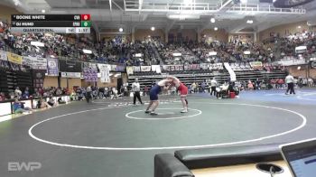 285 lbs Quarterfinal - DJ Hund, Easton-Pleasant Ridge HS vs Boone White, Caney Valley HS