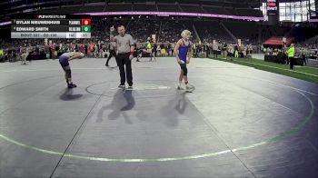 D2-106 lbs Cons. Semi - Dylan Nieuwenhuis, Plainwell HS vs Edward Smith, John Glenn HS (Bay City)