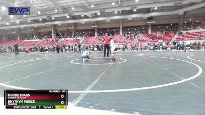 90 lbs Cons. Semi - Rhythym Pierce, Parsons vs Minnie Evans, Ogden`s Outlaws