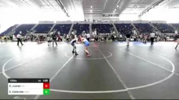 130 lbs Quarterfinal - Delarie Juarez, Tuf California Wrestling Academy vs Sarah Callender, Pioneer Grappling