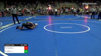 100 lbs Quarterfinal - Michael Harston, RTL Trained vs Daigan Mills, Maverick Elite