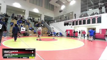 157 lbs Cons. Round 3 - Joshua Guillen, Central Union vs Grant Hancock, Scripps Ranch