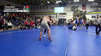285 lbs Cons. Semi - Lucas Scholl, Dallas Center-Grimes vs Maxwell Azzaline, Assumption, Davenport